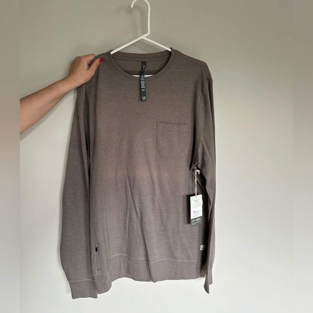 Vuori Jeffery’s pullover brown in Large